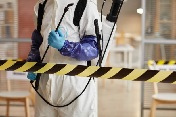 Professional Biohazard Cleanup technician working in Buffalo Creek, CO